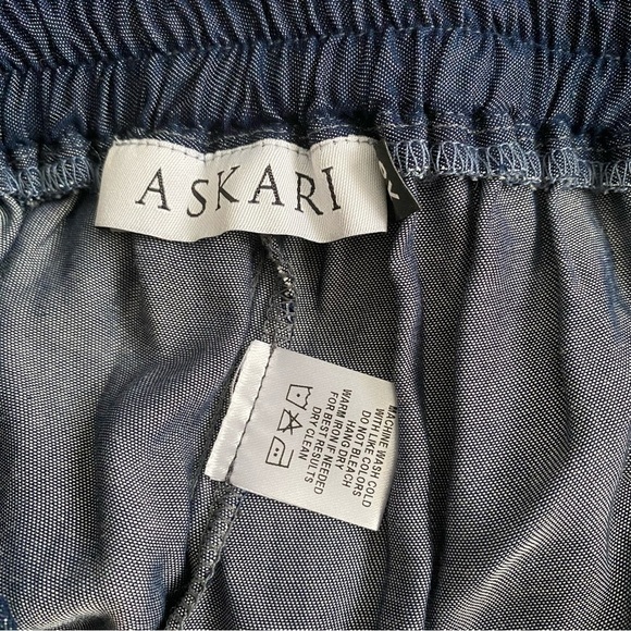 Anthropologie Askari Dark Chambray Flutter Shorts Size XS - Picture 6 of 10